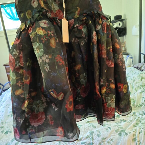 Selkie Rosebud Dress in Nightcap print (NWT) - Picture 3 of 6